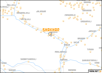 map of Shakhar