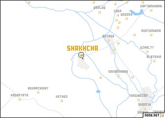 map of Shakhcha