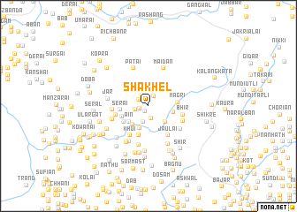 map of Sha Khel