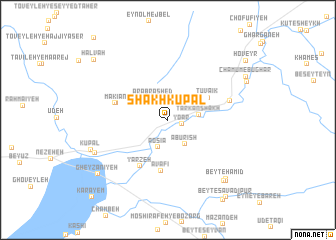 map of Shākh Kūpāl