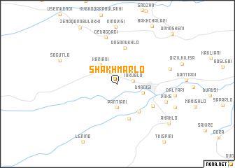 map of Shakhmarlo