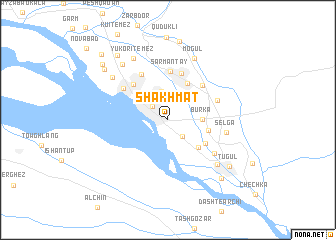 map of Shakhmat