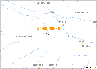 map of Shakhmurad