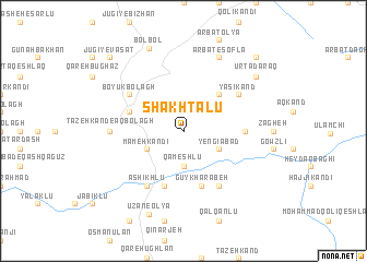 map of Shakhtalū