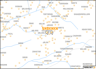 map of Shākh