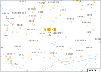 map of Shākh