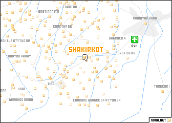 map of Shākir Kot