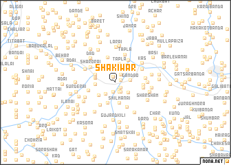 map of Shākīwār