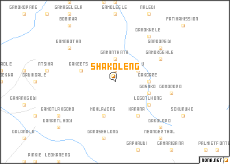 map of Shakoleng