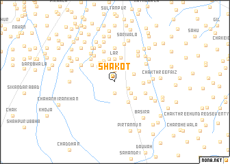 map of Shakot