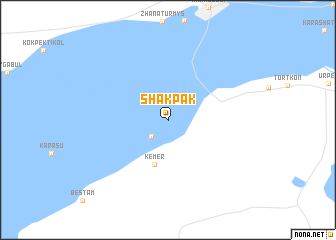 map of Shakpak