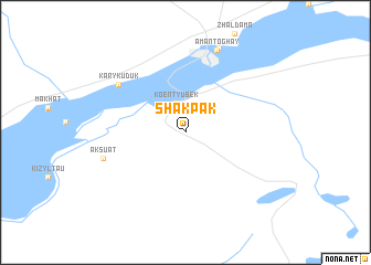 map of Shakpak