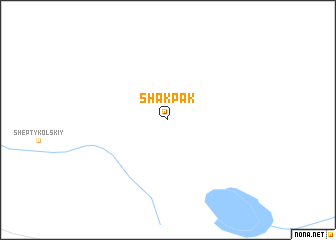 map of Shakpak