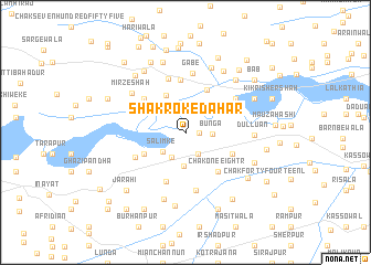 map of Shakroke Dāhar