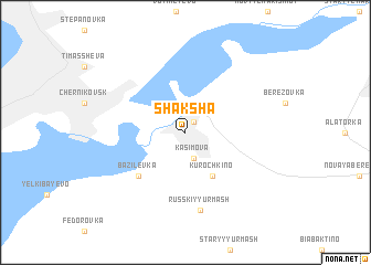 map of Shaksha