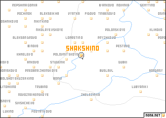 map of Shakshino