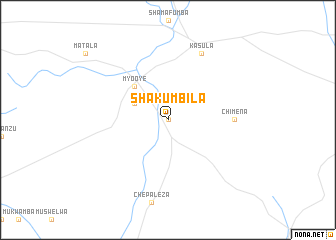 map of Shakumbila