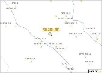 map of Shakung