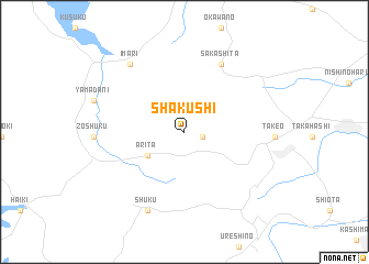 map of Shakushi