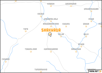 map of Shakwada