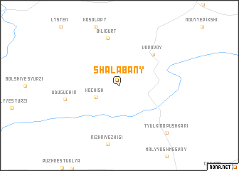 map of Shalabany