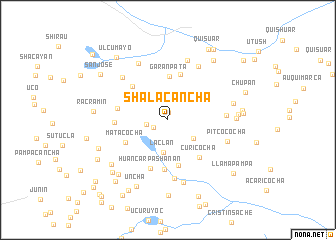 map of Shalacancha