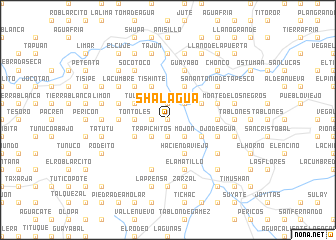 map of Shalaguá