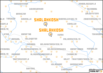 map of Shalah Kosh