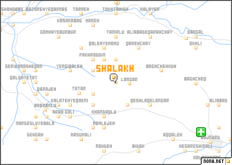 map of Shalākh