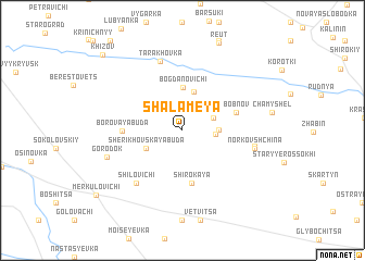 map of Shalameya