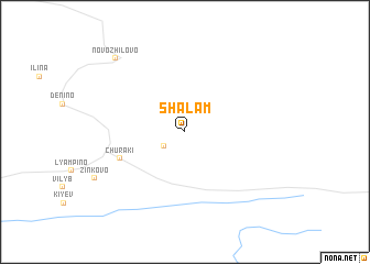map of Shalam