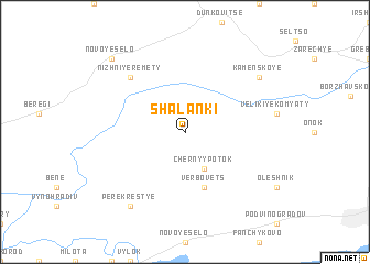 map of Shalanki