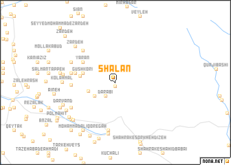 map of Shālān