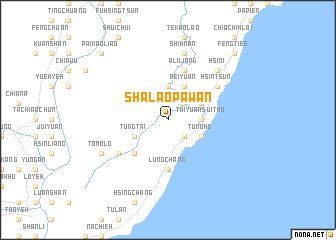 map of Sha-lao-pa-wan