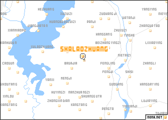 map of Shalaozhuang