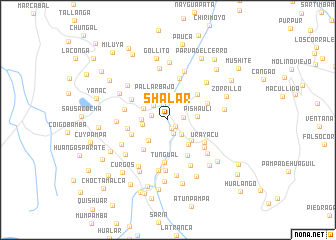 map of Shalar