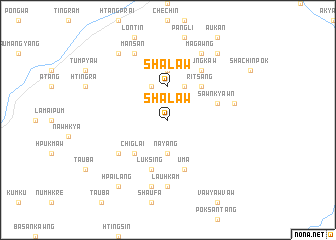 map of Shalaw