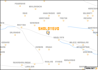 map of Shalayevo