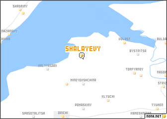 map of Shalayevy