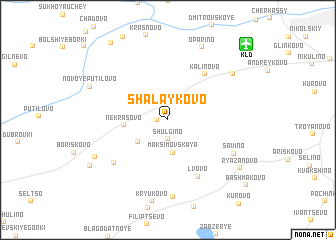 map of Shalaykovo