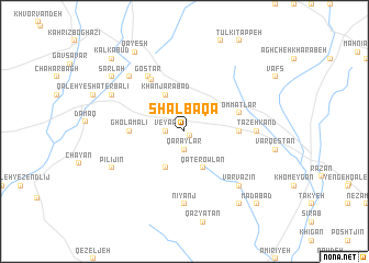 map of Shālbaqā