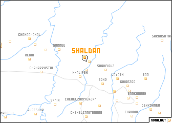 map of Shaldān