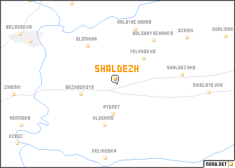 map of Shaldezh