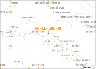 map of Shāleh Showrī