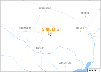 map of Shaleng