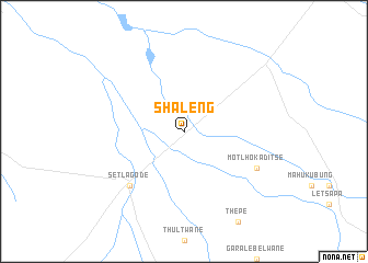 map of Shaleng