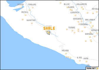 map of Shalë