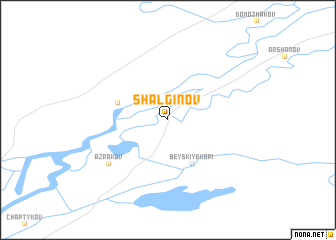 map of Shalginov