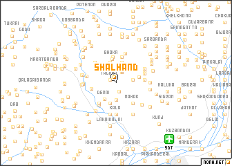 map of Shālhand