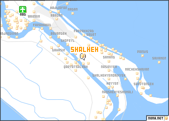 map of Shalheh